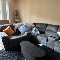 Large Grey Sectional