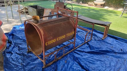 M & M Choo Choo Train vintage play ground toy