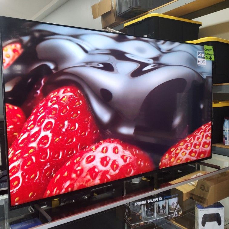 SONY 65" SMART TV LED 4K HDR FULL ARRAY 2023 MODEL WITH ORIGINAL REMOTE π₯π₯π―π₯π₯