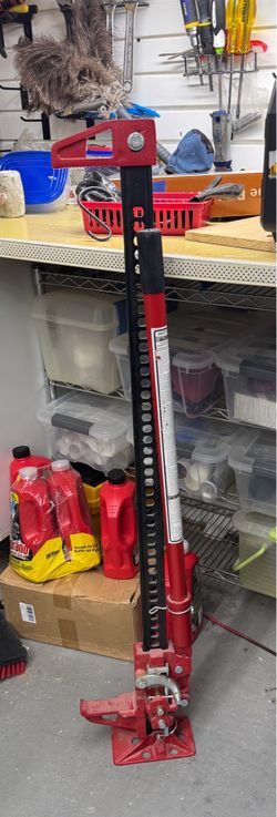 Big red utility jack  Set of 2 Local pick up only