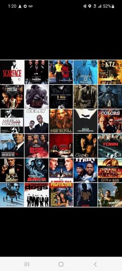 65 gangster hood classic movies on usb