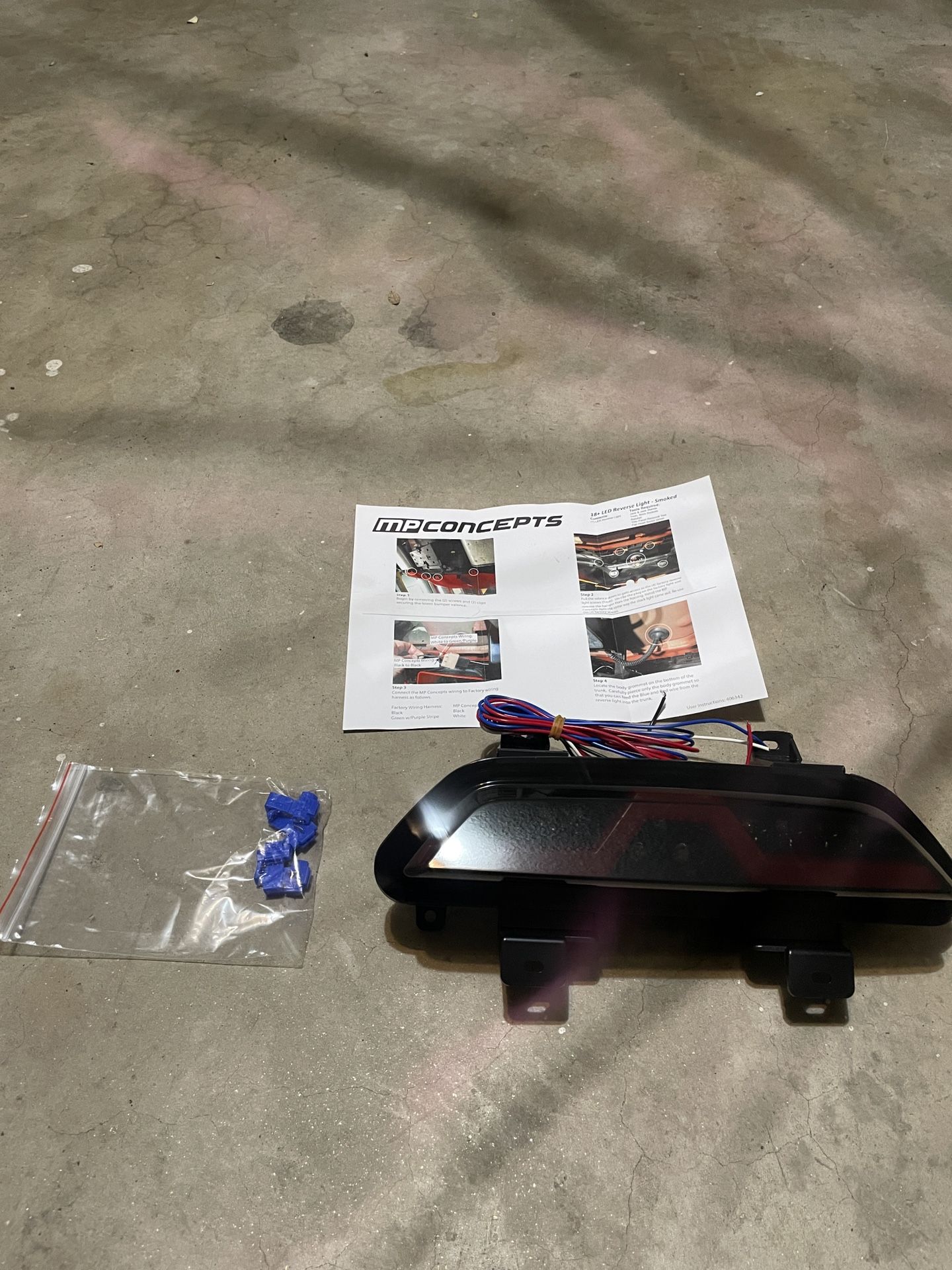 MP Concepts LED Smoked Reverse Light