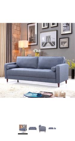 Blue Small Sofa
