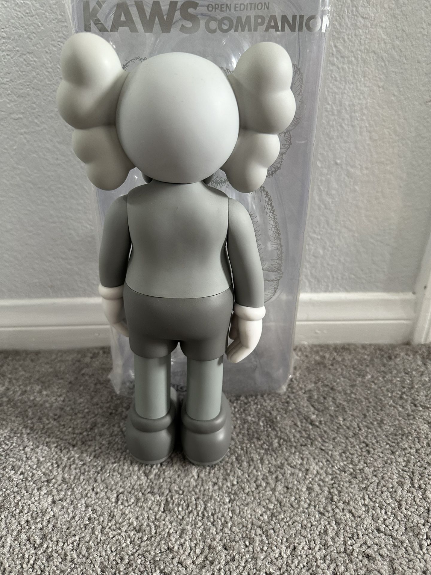 KAWS Companion Open Edition GREY Set (Original and Flayed) for