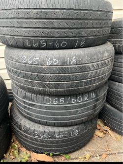 265/60/18 Tires