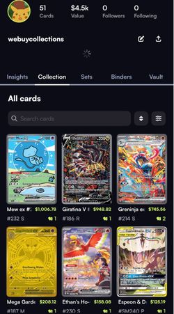 Pokémon TCG for trade