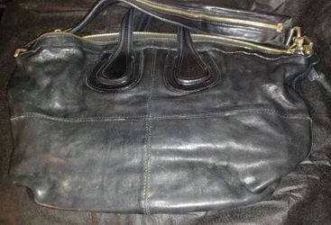 Authentic Givenchy vintage Nightingale Satchel Leather Bag