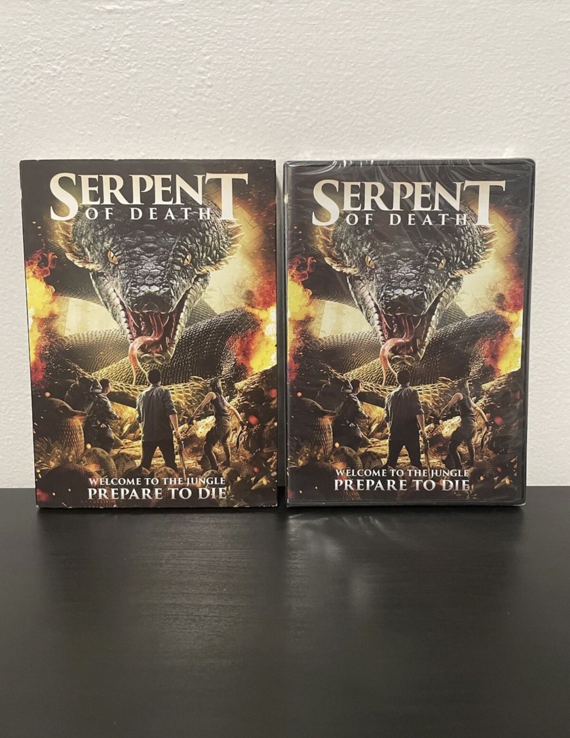 Serpent of Death DVD Movie NEW SEALED Horror Snake Unrated Slipcover 2018