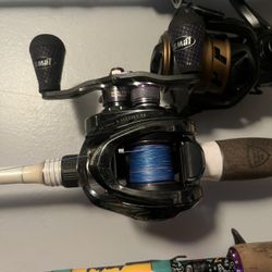Lews Pro Ti And Favorite Rod 