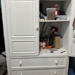 White armoire