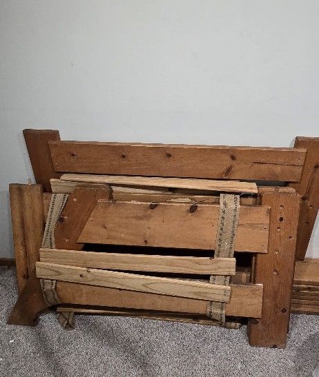 Wood Bunk Bed