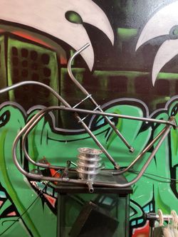 Minibike frame and rims