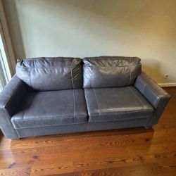 Ashley Leather Sleeper Sofa