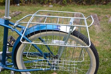 Twin Rear Basket For Bike