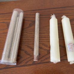 Free Unused Assorted Candles 
