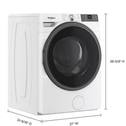 Whirlpool washer and dryer set with stackable washer WFW5720RWdryer WED5720RW new in the box ready for pick up today