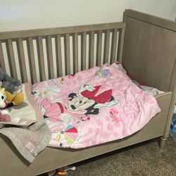 Restoration Hardware Upholstered Crib (Marcelle)