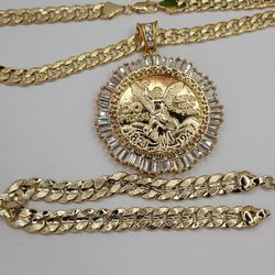 Centenario With Bracelet Gold Plated 14k Stamped GOLD PLATED