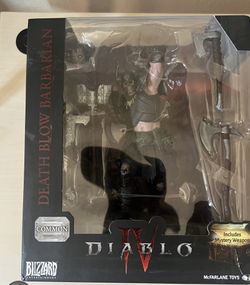 Death Blow Barbarian: Common (Diablo IV) 1:12 Posed Figure