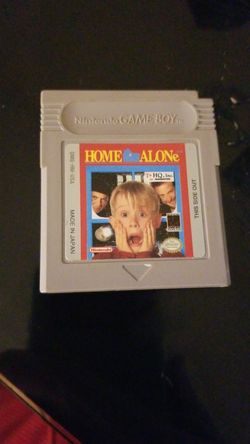 Nintendo gameboy home alone