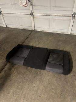 Dodge Challenger Rear Seat
