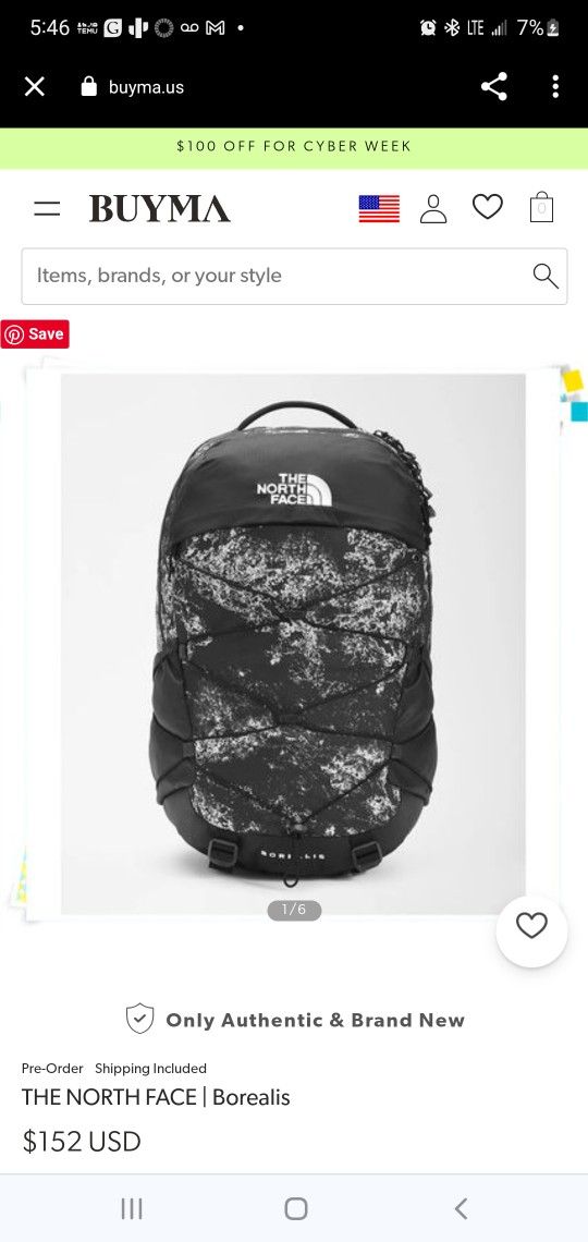 THE NORTH FACE NEW BACKPACK!