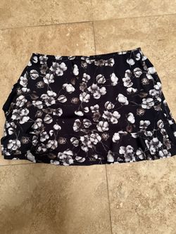 Floral Athletic Skirt