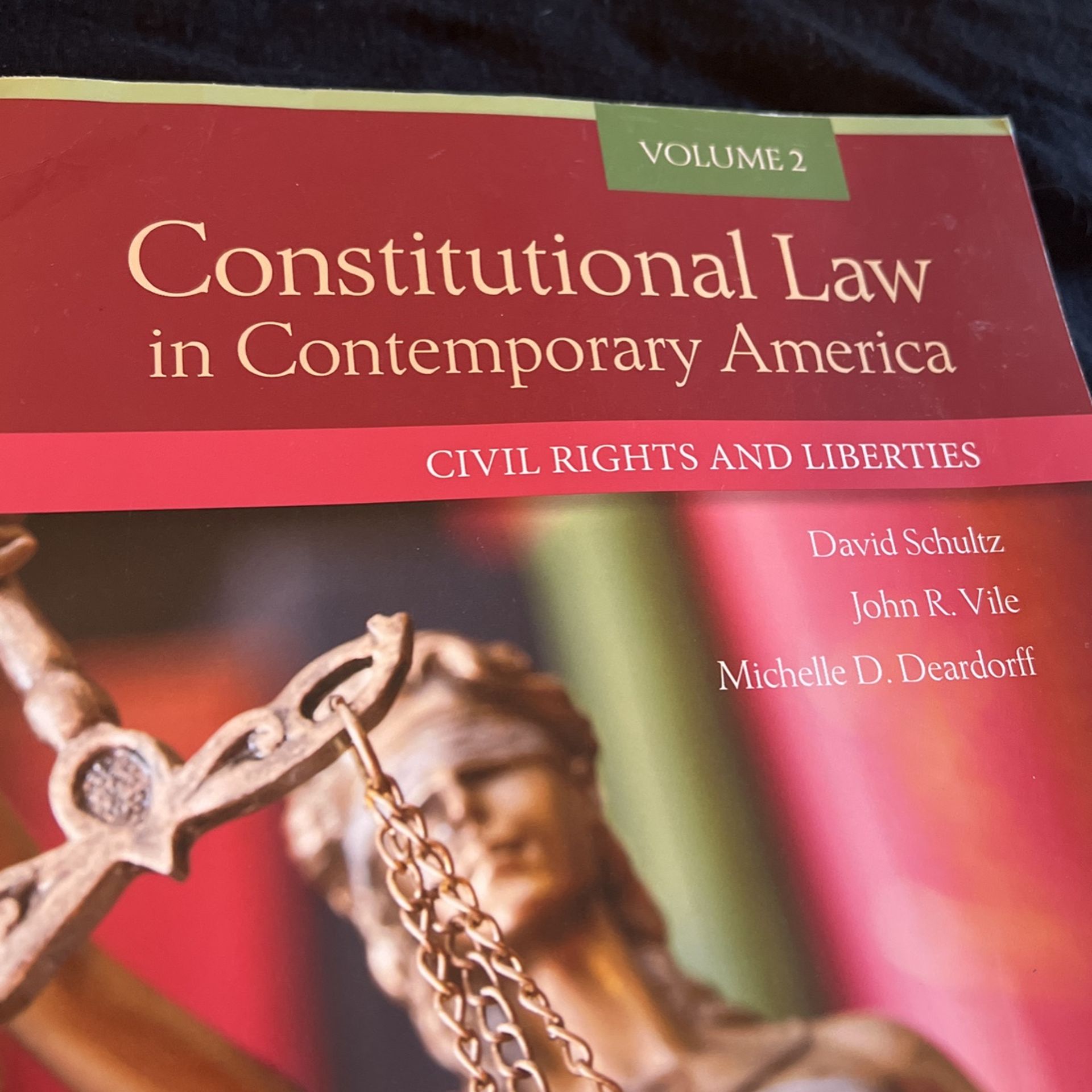 Constitutional Law In Contemporary America