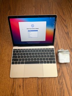 2017 MacBook Retina 8GB RAM 256GB SSD Fully Functional with Charger