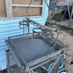 Bird Cage & Portable Bird Stand
