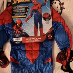 Marvel Spider-Man Child Costume (Size L/G 12-14) made by Jazwares Costume Play