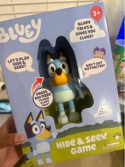 Bluey hide and seek