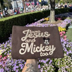 Disney Embroidery Sweater 