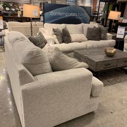 Soletren Stone Living Room Set(SOFA and LOVESEAT