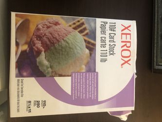 Xerox 110# Card Stock paper