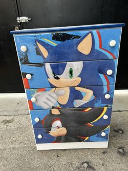 Sonic Dresser Available In Different Cartoon 