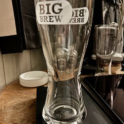 “BIG BREW” Beer Glass