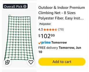 Outdoor & Indoor Premium Climbing Net