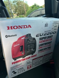 Honda generator