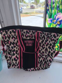 victoria secret pink tote bag