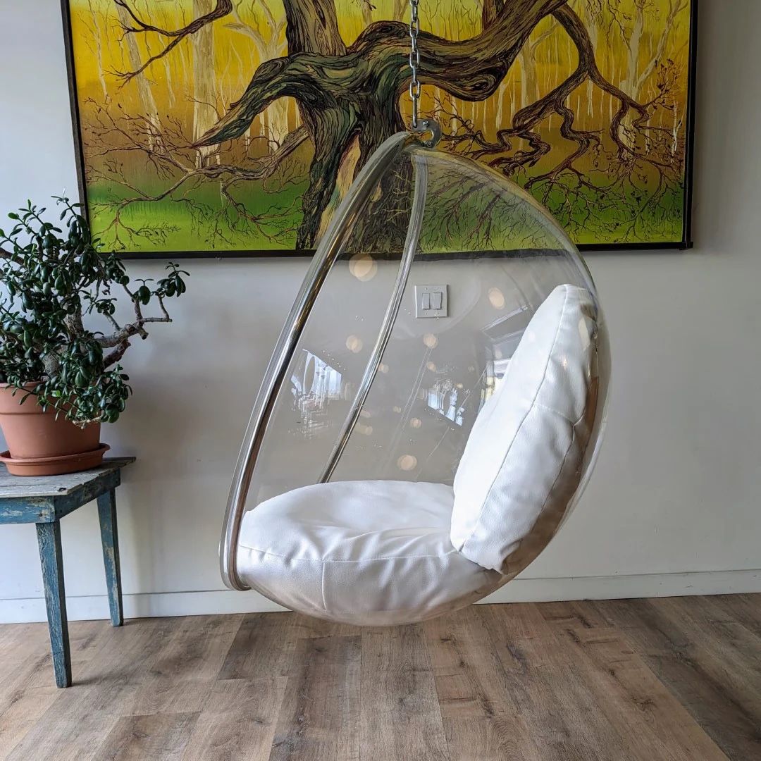 Authentic MCM Hanging Bubble chair