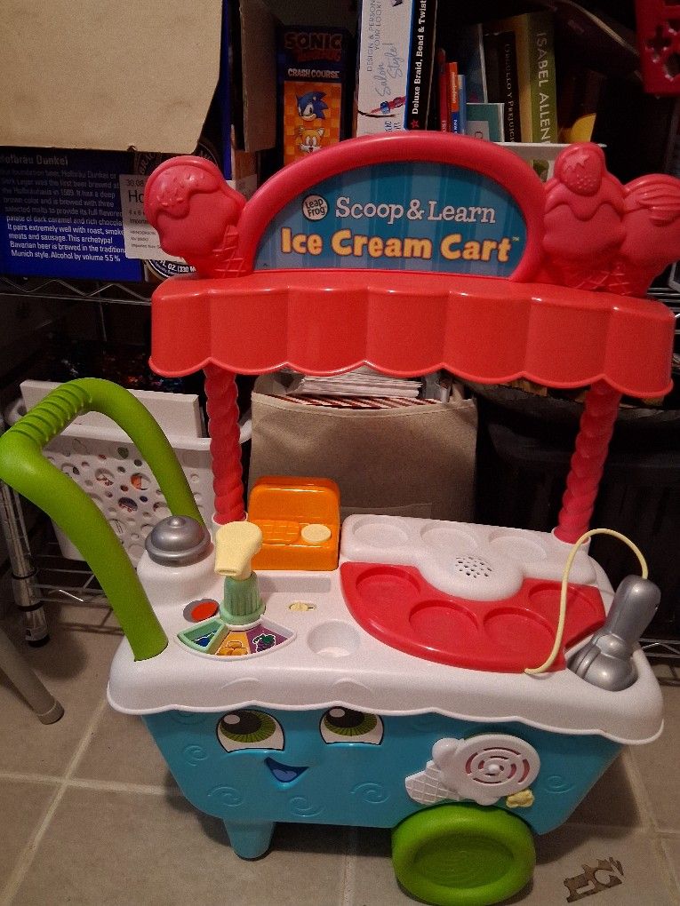 Leap Frog Scoop And Learn Ice Cream Cart