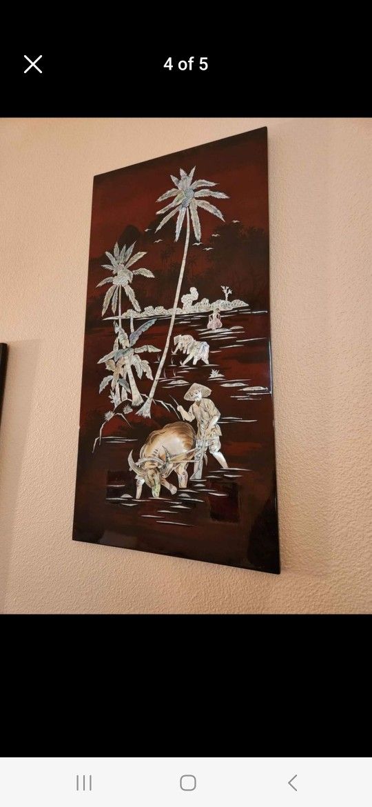 Asian 4 Seasons Art Work 