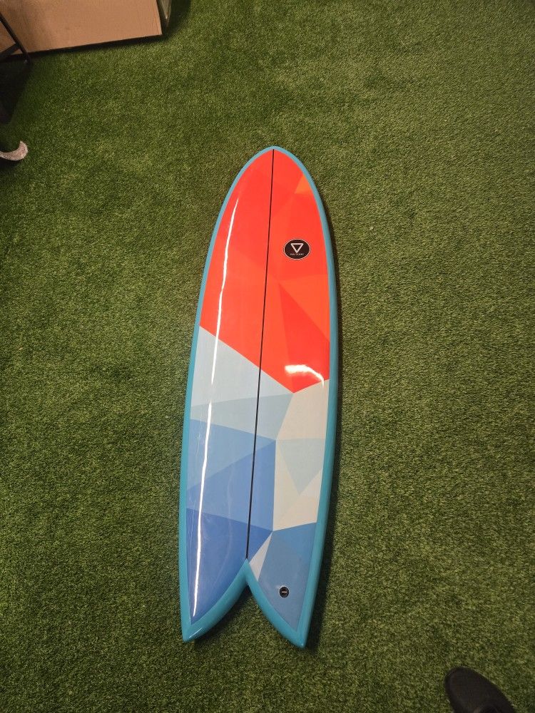 6'0 Fish Surfboard Longboard *Brand New*