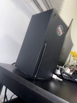 xbox series x with controllers n charging stand  can negotiate