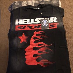 Black And Red Hellstar Shirt 