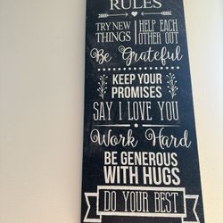Canvas  Family Rules