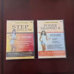 3/$10 🌟 NEW/ Sealed Set of Victoria Johnson Workout DVDs