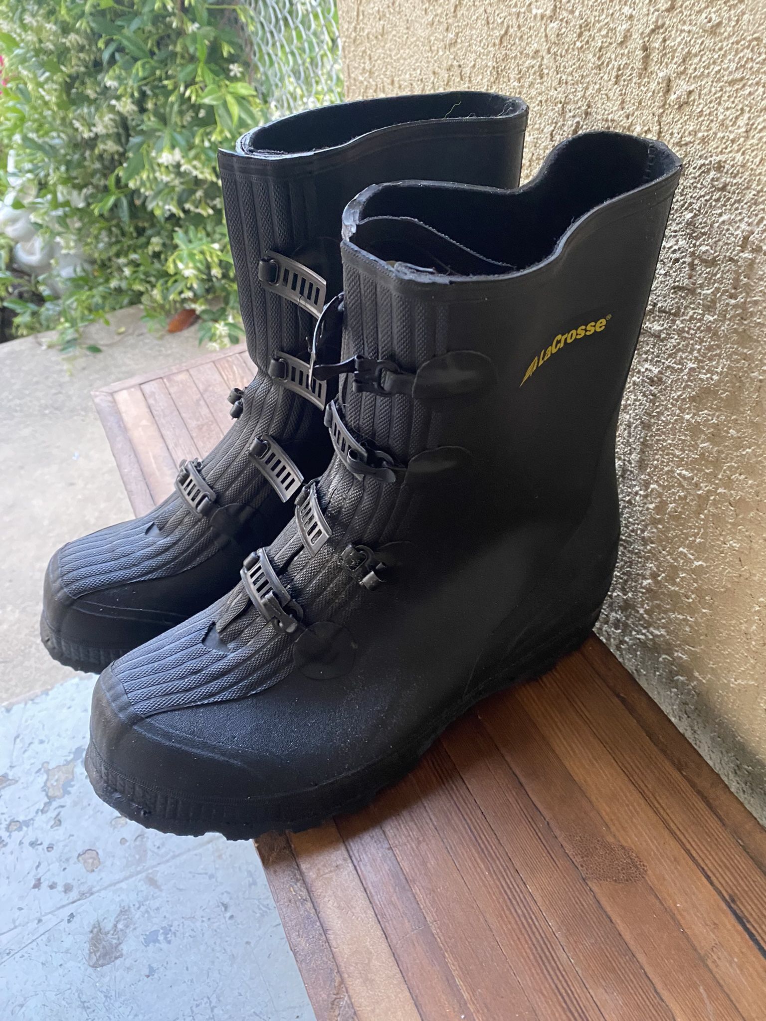 Mens Slip On Rain Boots