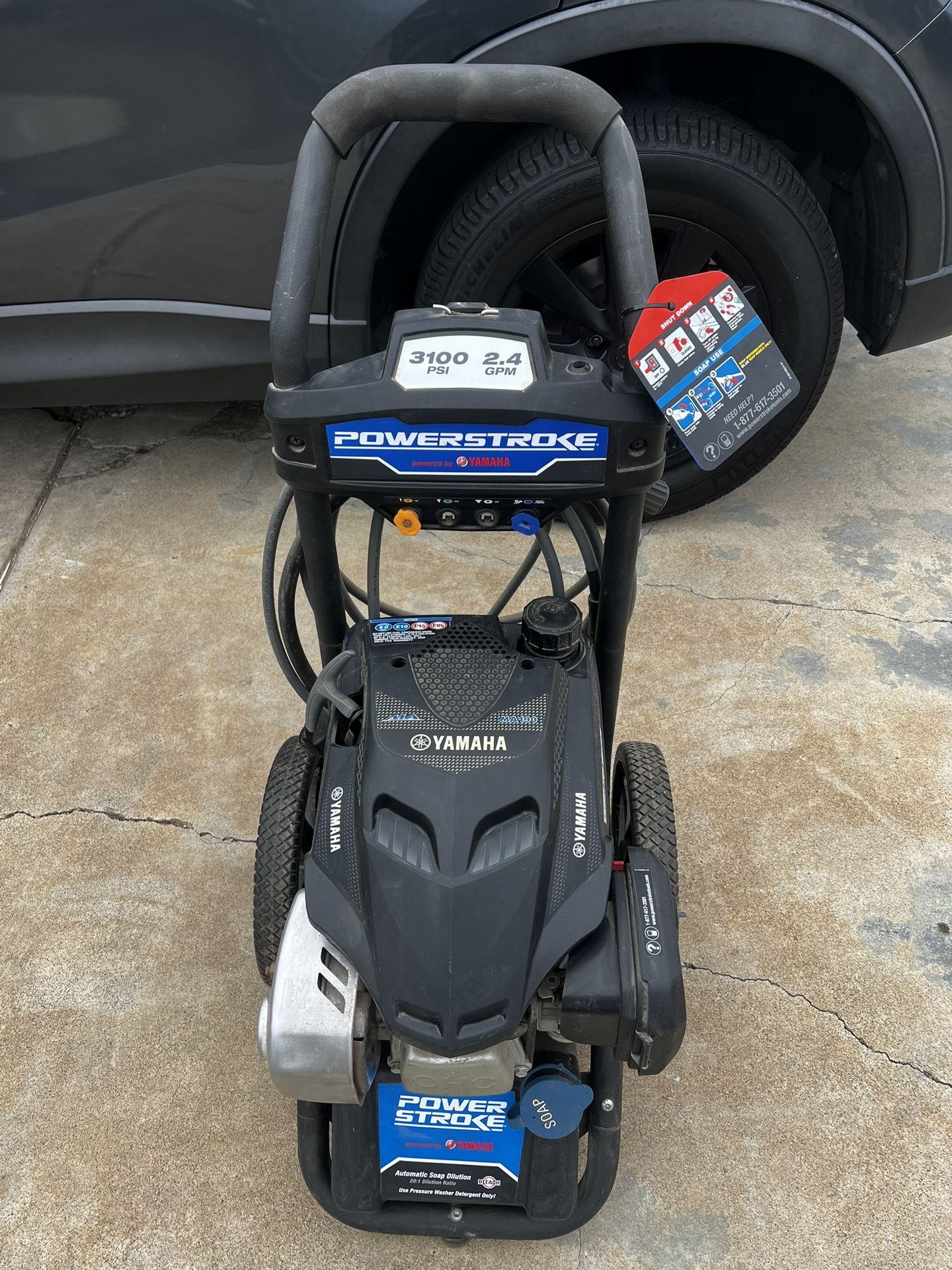 Yamaha 3100psi Pressure Washer